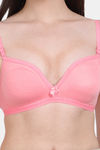 Vanila Double Layered Non-Wired 3/4Th Coverage T-Shirt Bra - Peach — thumbnail 4