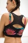 Zelocity Medium Impact Sports Bra- Multicolour — thumbnail 2