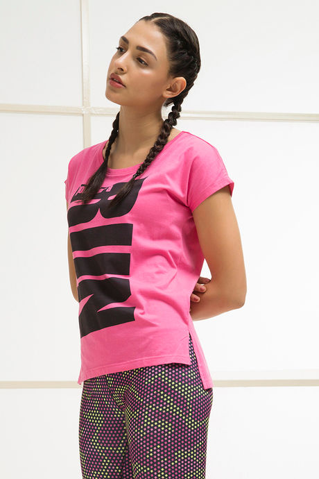 Zelocity Easy Movement T-Shirt - Rose Pink — image 3