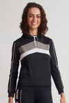 Zelocity Easy Movement Pullover Hoodie- Black — thumbnail 2