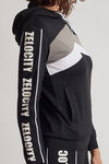 Zelocity Easy Movement Pullover Hoodie- Black — thumbnail 4
