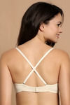 Zivame Push Up Wired Low Coverage Bra-Apricot — thumbnail 2