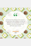Earth Rhythm Shikakai, Reeta, AMla & Curry Leaf Shampoo Bar - 80 g — thumbnail 6