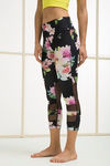 Zelocity Hugged Skin Fit Cropped Pants- Black — thumbnail 2
