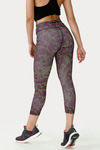 Zelocity Anti Odour Skin Fit Leggings - Illusion Print — thumbnail 4