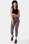 Zelocity Anti Odour Skin Fit Leggings - Illusion Print — thumbnail 6
