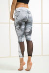 Zelocity Hugged Skin Fit Leggings- White — thumbnail 3