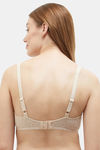 Wacoal Single Layered Wired Full Coverage Lace Bra - Naturally Nude — thumbnail 4