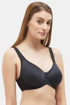 Wacoal Single Layered Wired Full Coverage Super Support Bra - Black — thumbnail 2