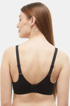 Wacoal Single Layered Wired Full Coverage Super Support Bra - Black — thumbnail 4