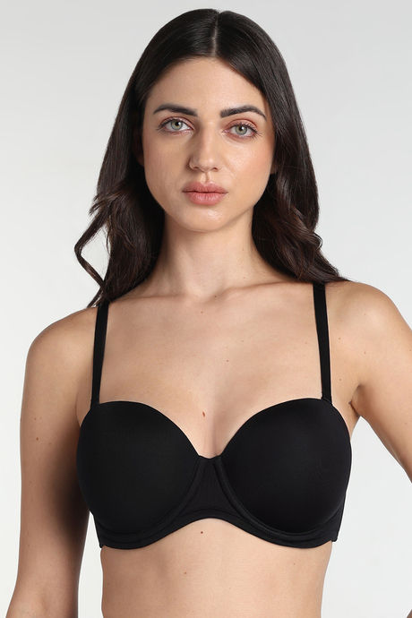 Wacoal Single Layered Wired Full Coverage Lace Bra - Black — image 2