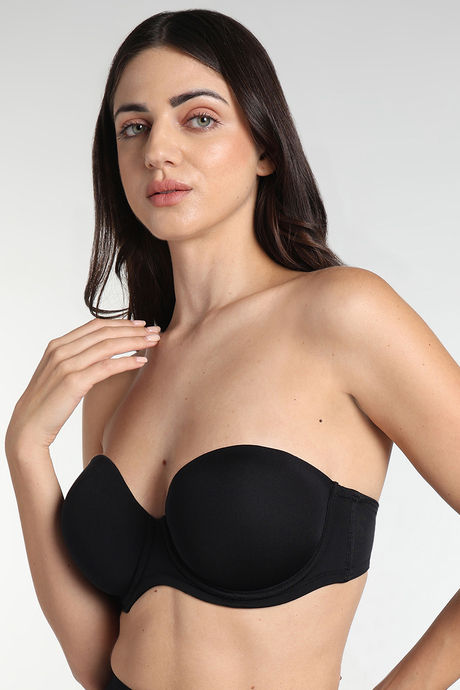 Wacoal Single Layered Wired Full Coverage Lace Bra - Black — image 5