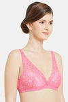 Wacoal Padded Non-Wired Medium Coverage Lace Bra - Pink — thumbnail 2