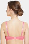 Wacoal Padded Non-Wired Medium Coverage Lace Bra - Pink — thumbnail 4