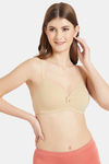 Wacoal Single Layered Non-Wired Full Coverage Super Support Bra - Beige — thumbnail 5