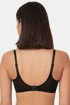 Wacoal Padded Wired 3/4Th Coverage Lace Bra - Black — thumbnail 4