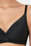 Wacoal Padded Wired 3/4Th Coverage Lace Bra - Black — thumbnail 6