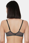 Wacoal Padded Non-Wired Full Coverage T-Shirt Bra - Dark Grey — thumbnail 4
