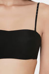 Wacoal Padded Wired Medium Coverage Strapless Bra - Black — thumbnail 6