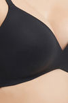Wacoal Padded Non Wired Full Coverage T-Shirt Bra - Black — thumbnail 6