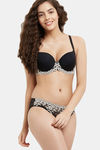 Wacoal Padded Wired 3/4Th Coverage Lace Bra - Black — thumbnail 5