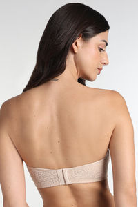 Wacoal Single Layered Wired 3/4Th Coverage Strapless Bra - Nude — thumbnail 5