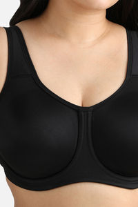 Wacoal Single Layered Wired Full Coverage T-Shirt Bra - Black — thumbnail 5