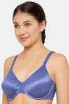 Wacoal Single Layered Wired Full Coverage Super Support Bra - Blue — thumbnail 3