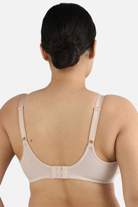 Wacoal Single Layered Wired Full Coverage Minimiser Bra - Sand — thumbnail 3