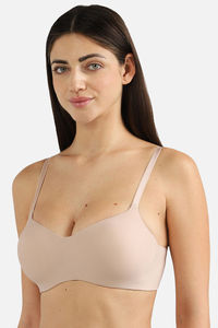 Wacoal Padded Non Wired 3/4Th Coverage T-Shirt Bra - Beige — thumbnail 4
