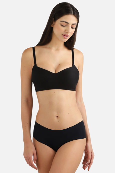 Wacoal Padded Non Wired 3/4Th Coverage T-Shirt Bra - Black Buy Wacoal Padded Non Wired 3/4Th Coverage T-Shirt Bra - Black