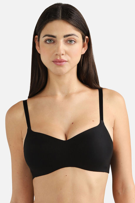 Wacoal Padded Non Wired 3/4Th Coverage T-Shirt Bra - Black — image 2