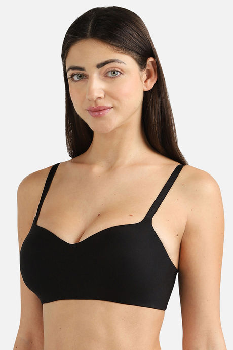 Wacoal Padded Non Wired 3/4Th Coverage T-Shirt Bra - Black — image 4