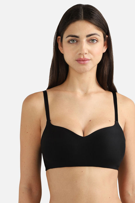 Wacoal Padded Non Wired 3/4Th Coverage T-Shirt Bra - Black — image 5