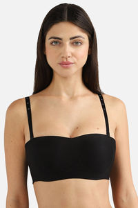 Wacoal Padded Wired Medium Coverage Strapless Bra - Black — thumbnail 2
