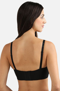 Wacoal Padded Wired Medium Coverage Strapless Bra - Black — thumbnail 4