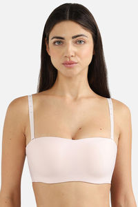 Wacoal Padded Wired Medium Coverage Strapless Bra - Pink — thumbnail 2