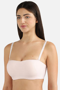 Wacoal Padded Wired Medium Coverage Strapless Bra - Pink — thumbnail 5