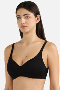 Wacoal Padded Non Wired Full Coverage T-Shirt Bra - Black — thumbnail 4