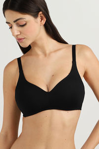 Wacoal Padded Non Wired Full Coverage T-Shirt Bra - Black — thumbnail 5