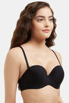 Wacoal Padded Wired Medium Coverage T-Shirt Bra - Black — thumbnail 2