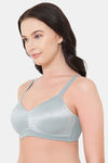 Wacoal Single Layered Non Wired Full Coverage Lace Bra - Lead — thumbnail 3