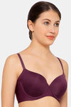 Wacoal Padded Wired Full Coverage T-Shirt Bra - Purple — thumbnail 2