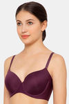 Wacoal Padded Wired Full Coverage T-Shirt Bra - Purple — thumbnail 3