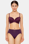 Wacoal Padded Wired Full Coverage T-Shirt Bra - Purple — thumbnail 5