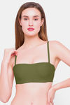 Wacoal Padded Wired Medium Coverage Strapless Bra - Green — thumbnail 1