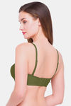 Wacoal Padded Wired Medium Coverage Strapless Bra - Green — thumbnail 3