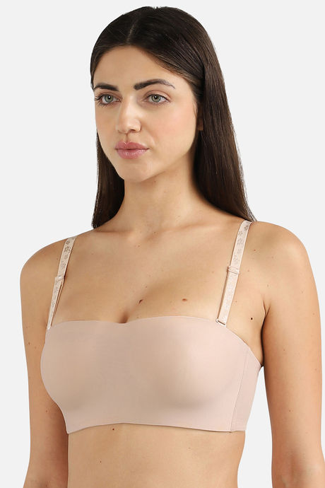 Wacoal Padded Non Wired Medium Coverage Bralette - Beige — image 5