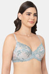 Wacoal Single Layered Wired 3/4Th Coverage Lace Bra - Blue — thumbnail 2