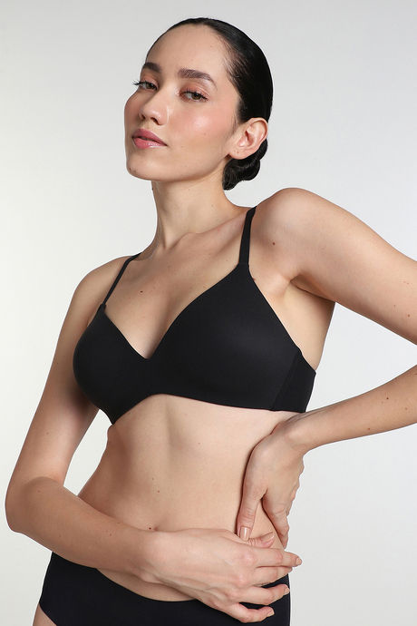 Wacoal Padded Non Wired Full Coverage T-Shirt Bra - Black — image 7